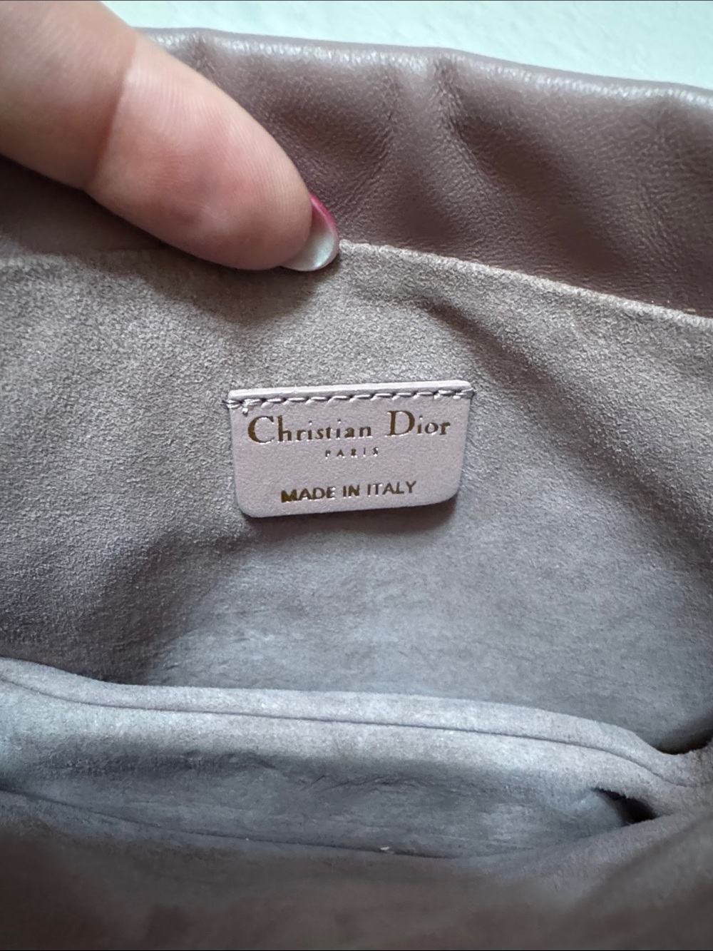 Lady Dior Pouch in Pink Peony - Picture 2 of 8